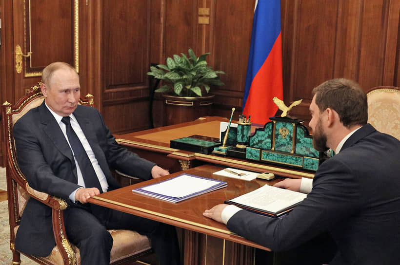 Владимир Путин и Игорь Баринов встретились глазами