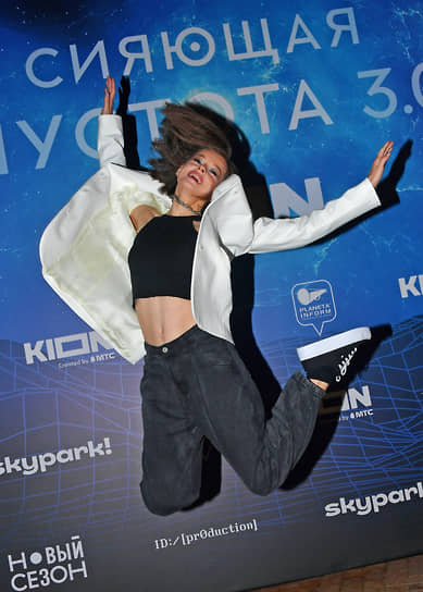Актриса Екатерина Шпица на вечеринке онлайн-кинотеатра Kion «Сияющая пустота» в рамках фестиваля «Новый сезон»