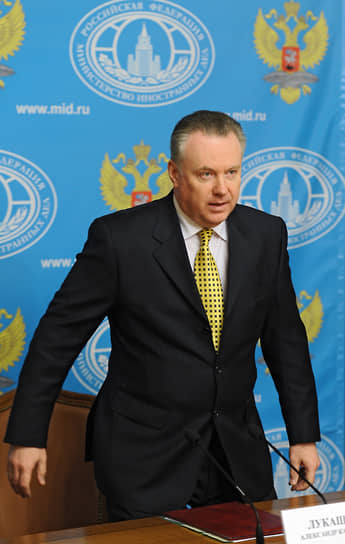 Постоянный представитель России при ОБСЕ Александр Лукашевич.