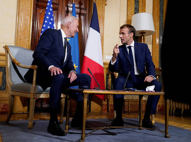 На встрече с президентом США Джо Байденом его французский коллега Эмманюэль Макрон наверняка поднимет вопрос об «агрессивном протекционизме» Вашингтона и высоких ценах на американский СПГ