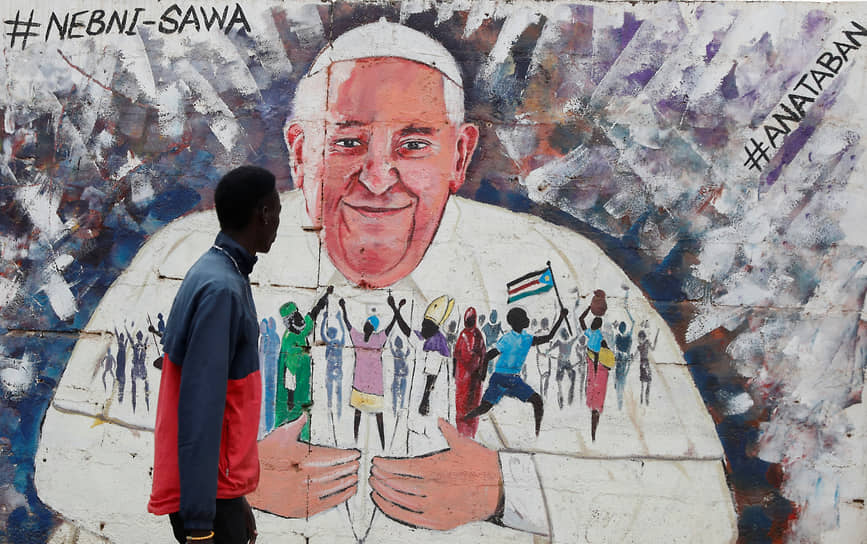 Папа римский Франциск уже пятый раз приезжает в Африку, где проживает самая быстрорастущая католическая община. По прогнозам, к 2050 году католики составят 32% африканского населения