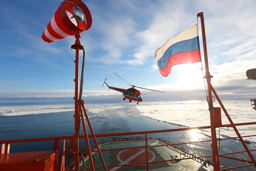 Экспедиция атомного ледокола «50 лет Победы» на Северный полюс, посвященная 40-летию покорения самой северной точки планеты советским атомоходом «Арктика» (2017 год)