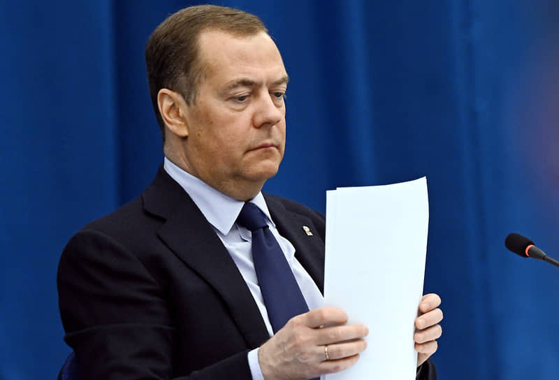 Председатель «Единой России», зампред Совета безопасности РФ Дмитрий Медведев