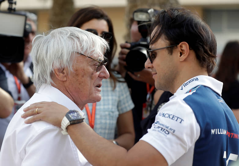 Бывший владелец «Формулы-1» Берни Экклстоун (слева) признал, что если бы FIA соблюдала собственные правила, чемпионом мира в 2008 году стал бы не Льюис Хэмилтон, а Фелипе Масса (справа)