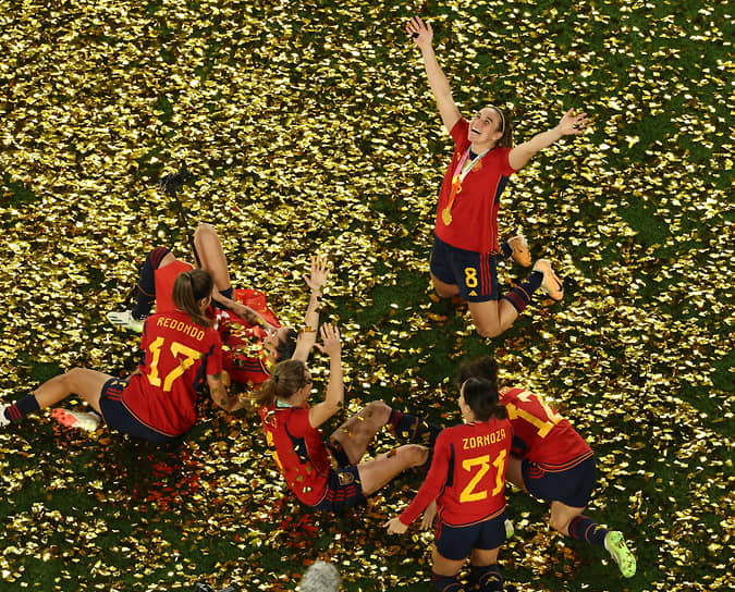 Сборная Испании впервые в своей истории выиграла золото чемпионата мира