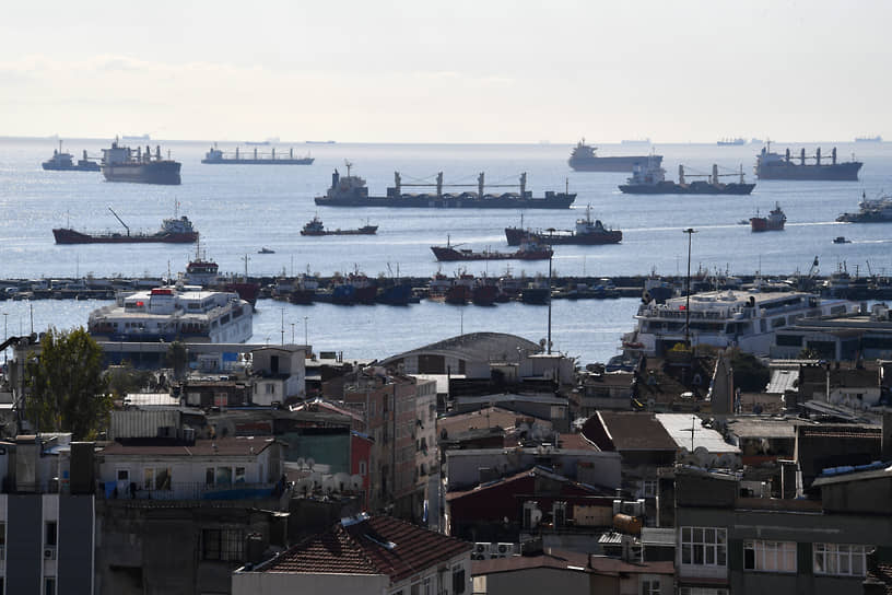 Власти Турции надеются, что груженные украинским зерном суда вскоре вновь пойдут через Босфор