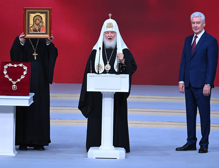 Сергей Собянин был благословлен образом Казанской иконы Божией Матери