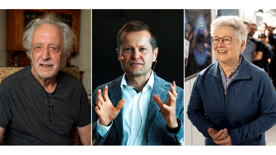 Нобелевскую премию по физике присудили Пьеру Агостини, Ференцу Краушу и Анн Люйе (на фото слева направо) за масштабные исследования на сверхкоротких дистанциях