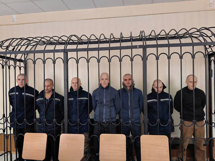 Бывшие украинские морские пехотинцы получили наказания от 16 до 22 лет лишения свободы