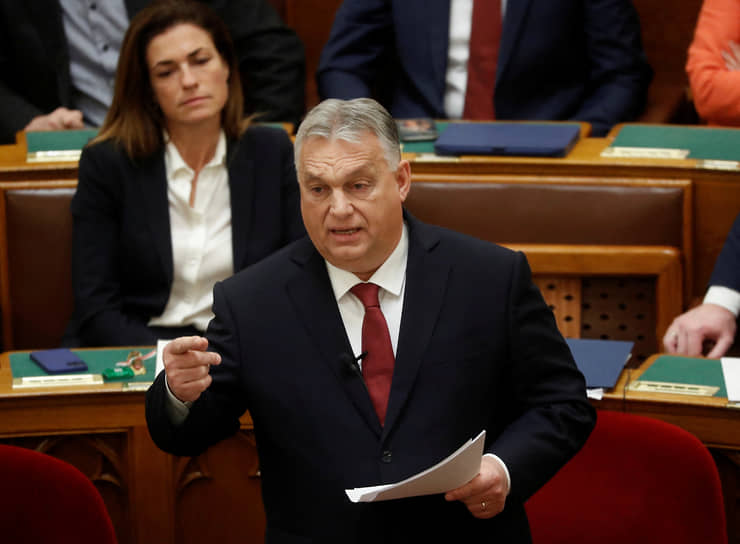 Венгерский премьер Виктор Орбан 