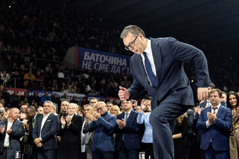 Успех на выборах партии президента Александра Вучича (на фото) превзошел все ожидания: завоевав абсолютное большинство в парламенте, она сможет единолично сформировать правительство