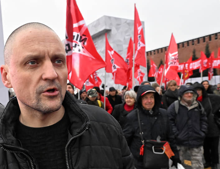 Координатор движения «Левый фронт» Сергей Удальцов