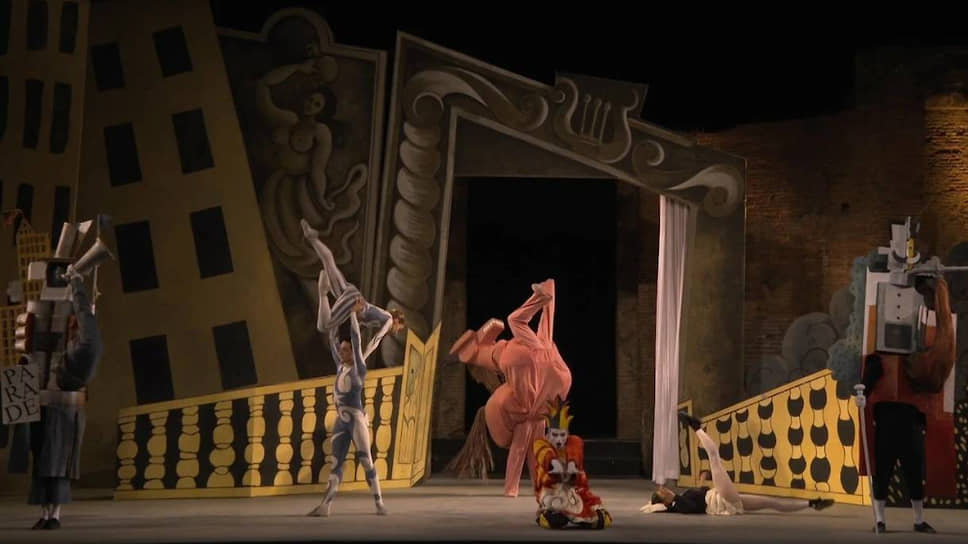 В «Параде» художник Пикассо переплясал хореографа Мясина