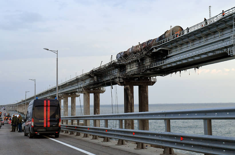 Расследование обстоятельств теракта, совершенного на Крымском мосту в октябре 2022 года, может завершиться уже в марте