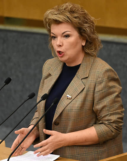 Председатель комитета Госдумы по культуре Елена Ямпольская