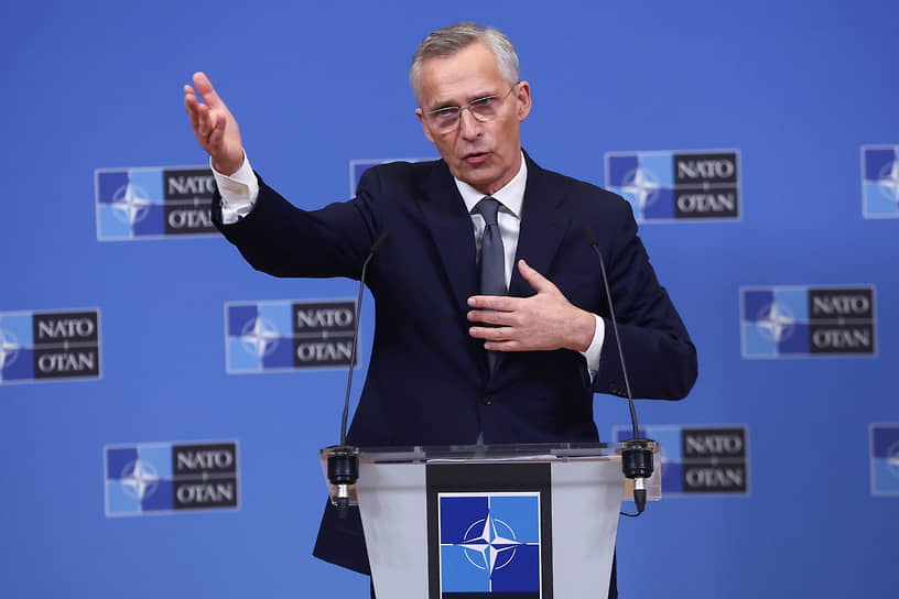 Генсек НАТО Йенс Столтенберг воспользовался выступлением, чтобы успокоить союзников и дать им точки опоры на обозримое будущее