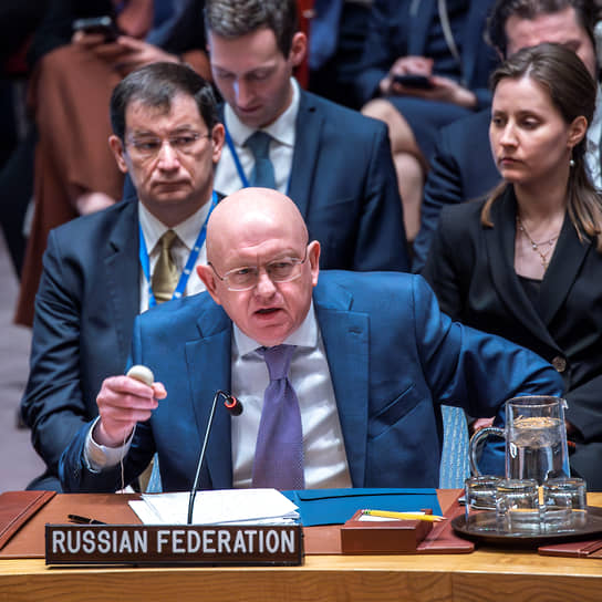 Постпред РФ при ООН Василий Небензя не увидел в американском проекте резолюции конкретного призыва к прекращению огня в Газе и остался этим чрезвычайно недоволен