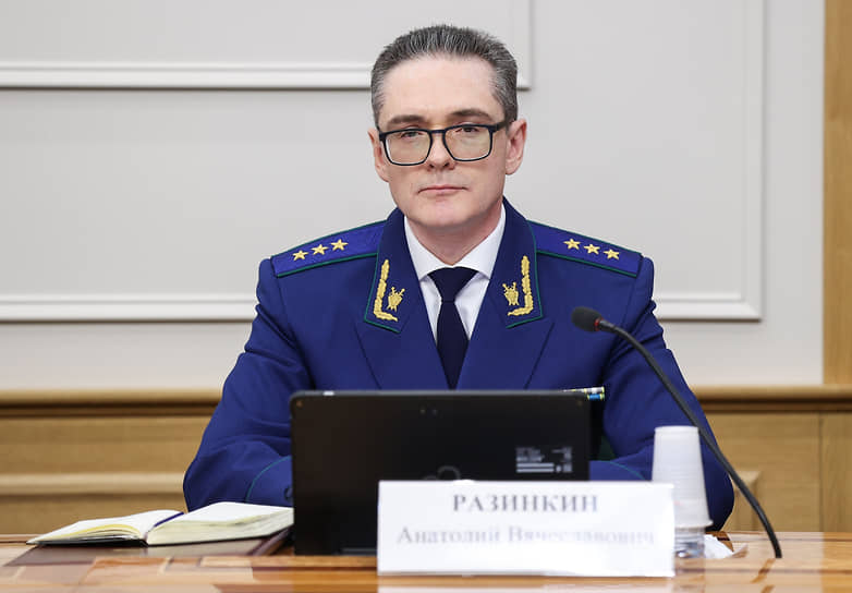 Первый заместитель генерального прокурора России Анатолий Разинкин
