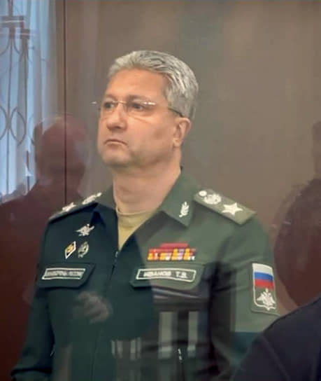 Заместитель министра обороны Тимур Иванов в Басманном суде