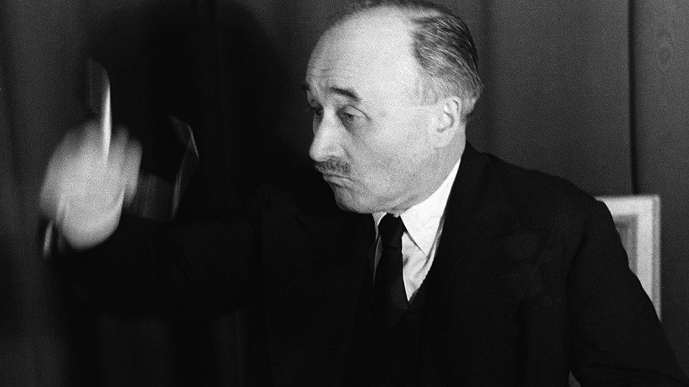 1947 год. Выступает Жан Монне