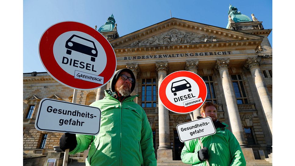 У запрета дизельных автомобилей есть мощная поддержка партии «зеленых»