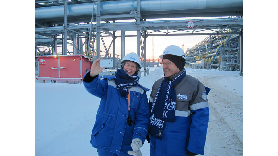 2014 год. Полуостров Ямал. «Газпром» пригласил заседание рабочей группы по экономике на свои объекты 