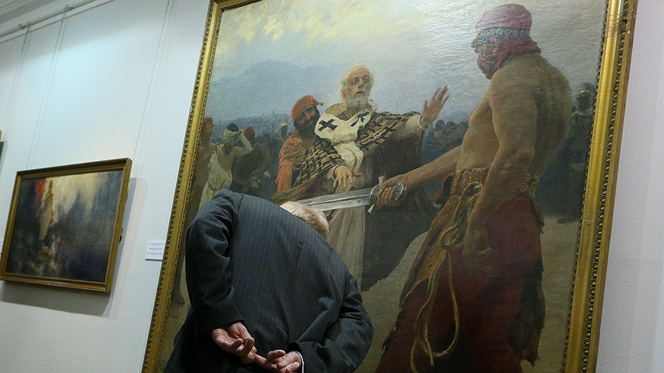 Украинским любителям живописи предоставлена возможность отдать должное таланту Ильи Репина