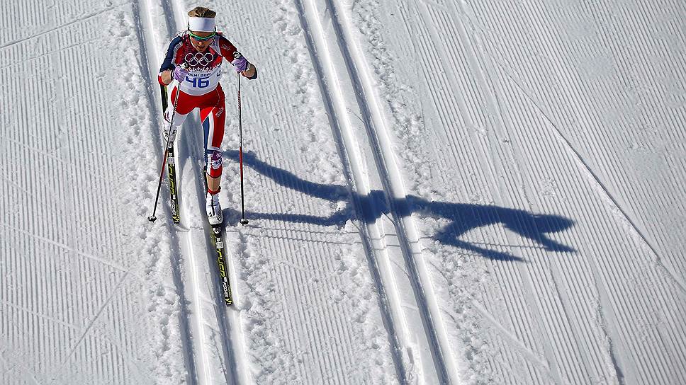 Лыжные гонки. 10 км классическим стилем, женщины. Тереза Йохауг (Норвегия), бронза
