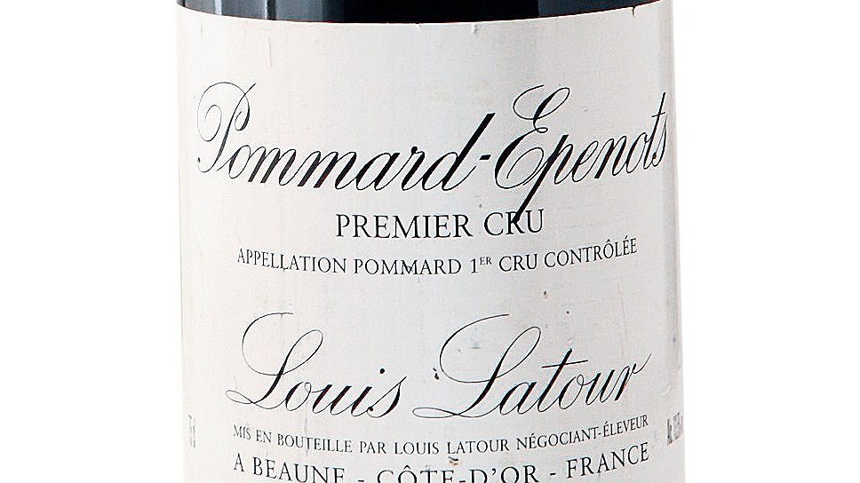 Louis Latour Pommard-
Epenots Premier Cru 1996 