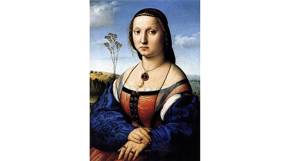 Портрет Магдалены Строцци. 1505–1506. Палаццо Питти, Флоренция