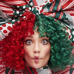 Обложка альбома Everyday Is Christmas певицы Sia