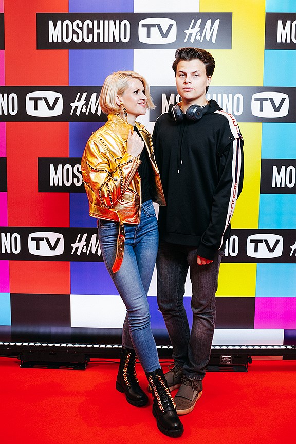 Полина Киценко с сыном Егором