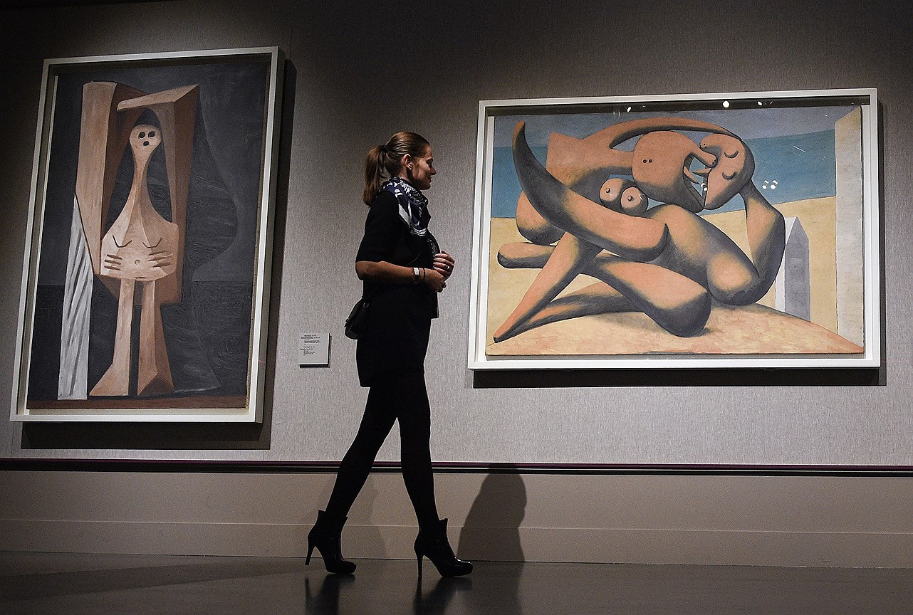 Пресс-показ выставки &quot;Пикассо и Хохлова&quot; в Государственном музее изобразительных искусств имени Пушкина