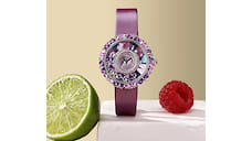 У Chopard появились часы Happy Diamonds c аметистами и розовыми сапфирами