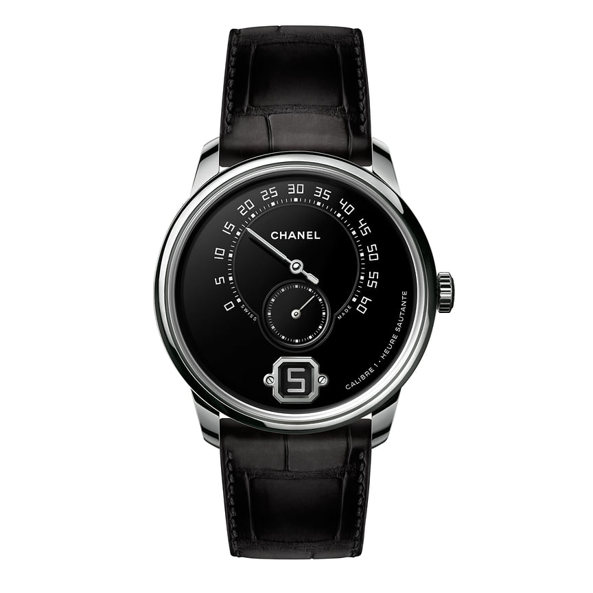 Chanel, часы Monsieur de Chanel Platinum Black