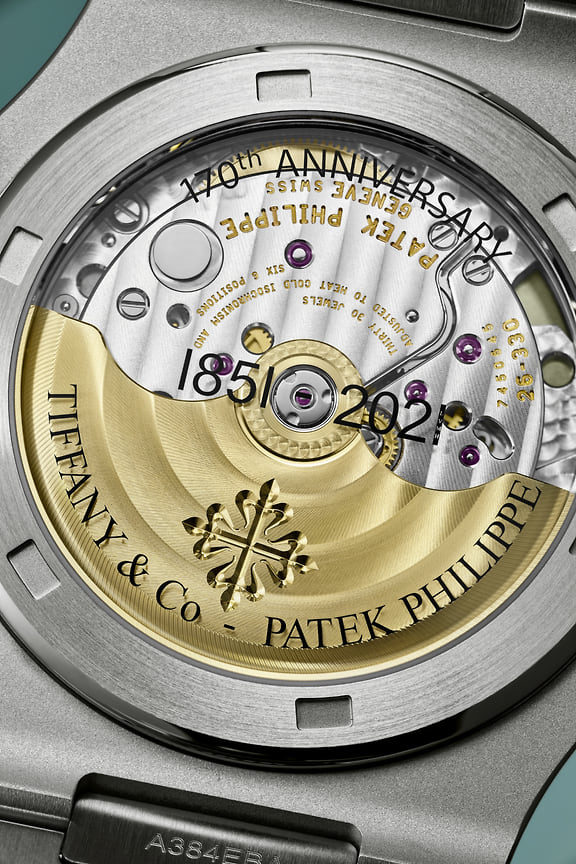 tiffany and co patek philippe nautilus