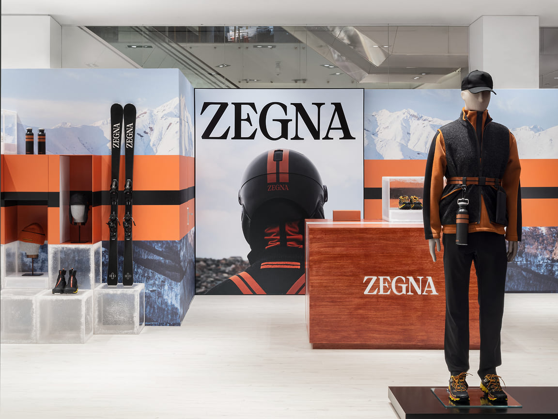 В ЦУМе открылся поп-ап бутик Zegna – Коммерсантъ