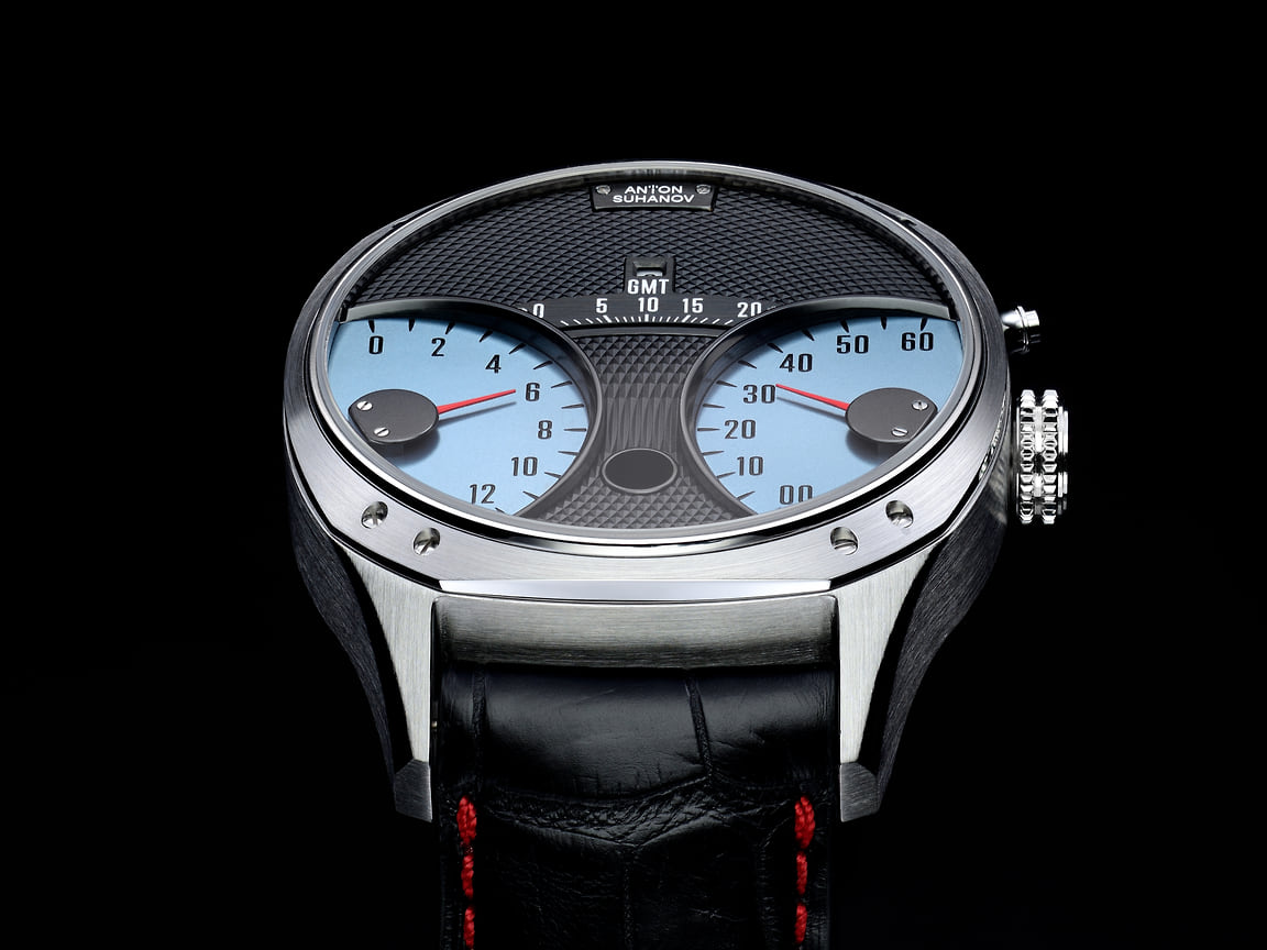 Часы Racer Jumping Hour GMT, Максим Суханов, номинация «Независимые часовщики»
