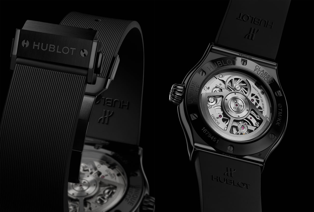 HUBLOT - CLASSIC FUSION TAKASHI MURAKAMI BLACK CERAMIC RAINBOW 