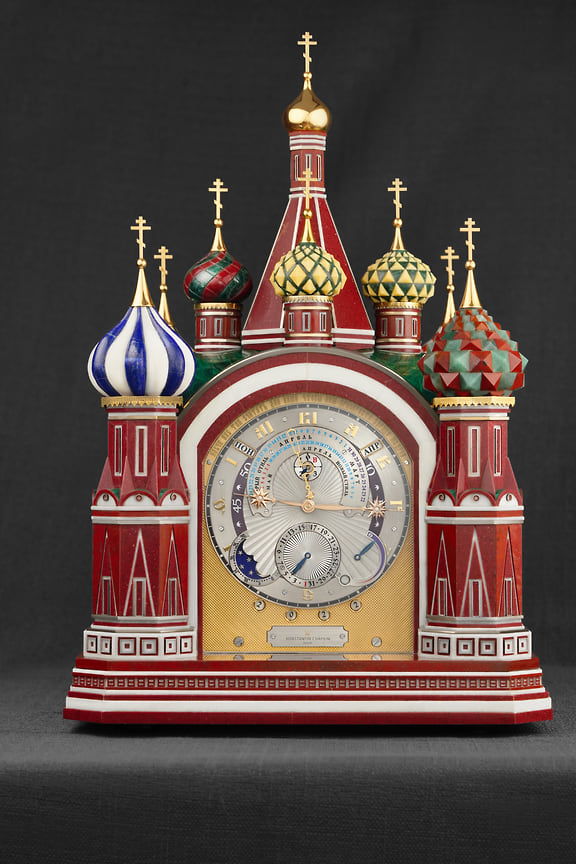 Настольные сложные астрономические часы «Московская Пасхалия»