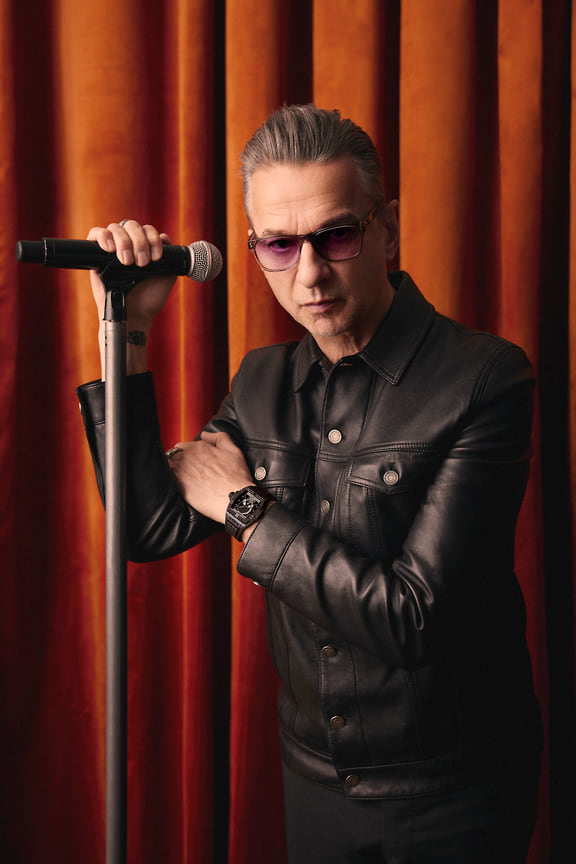 Дэйв Гаан в часах Hublot Spirit of Big Bang Depeche Mode