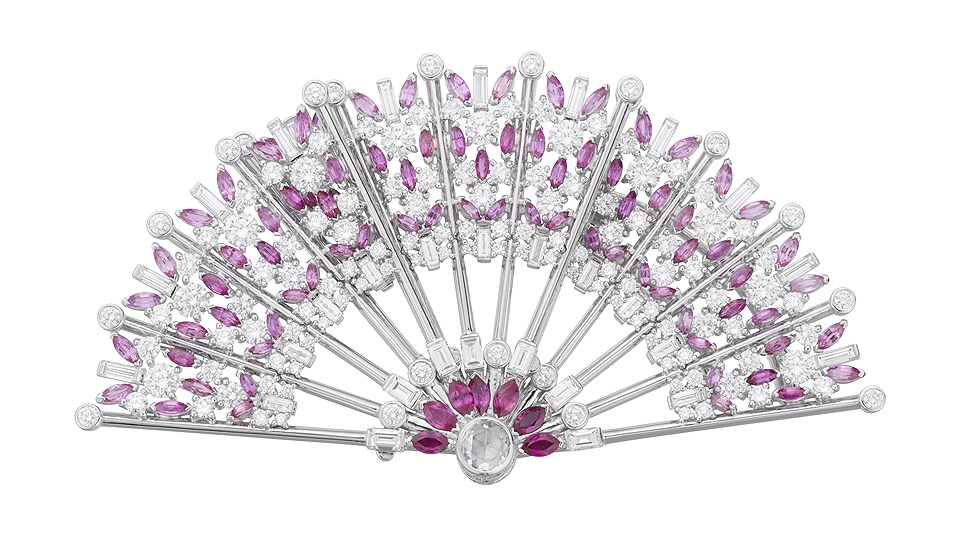 Брошь Eventail, Van Cleef #224; l'ventail, Van Cleef  Arpels