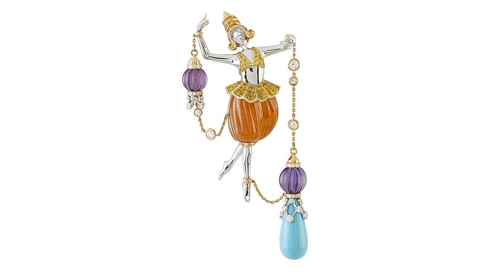 Брошь Oriental Dancer, Van Cleef  Arpels