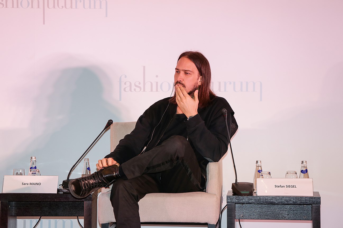 Основатель и генеральный директор платформы Not Just A Label (Великобритания) Стефан Сигель на Fashion Futurum 2016