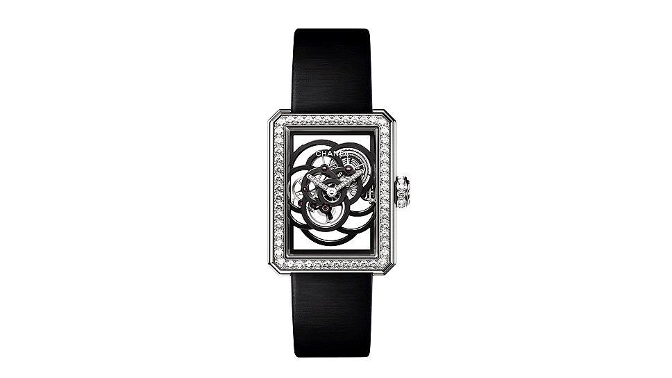 Chanel, часы Premiere Camelia Skeleton
