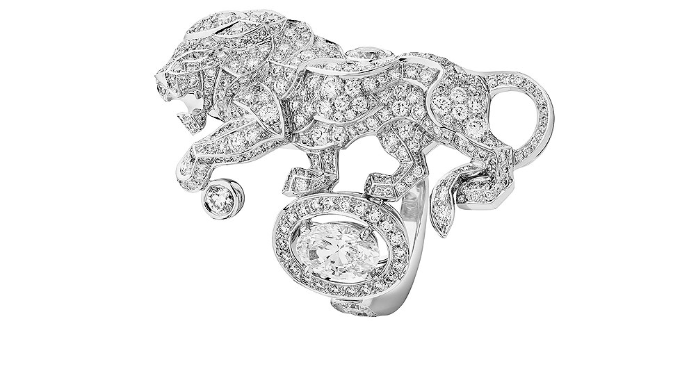 Кольцо Infinite, белое золото, бриллианты, Chanel Fine Jewelry
