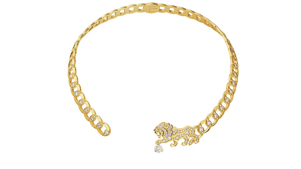 олье Intuitive, желтое золото, бриллианты, Chanel Fine Jewelry