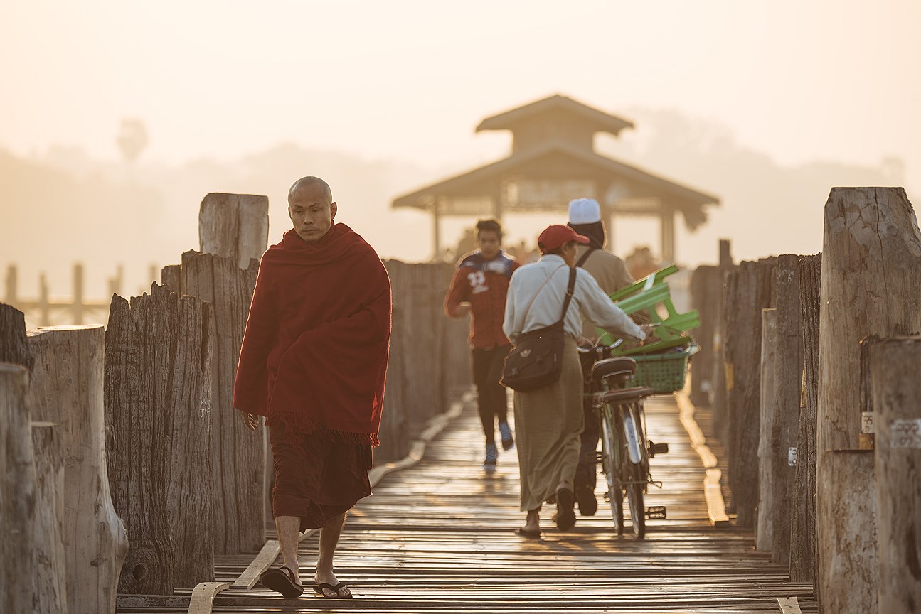 Каждый бирманец должен стать монахом хотя бы на время