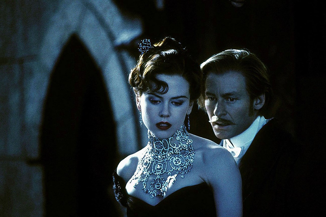 “Мулен Руж” (Moulin Rouge!), 2001, режиссер Баз Лурманн: Николь Кидман, колье Stefano Canturi 