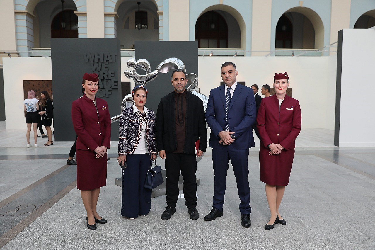 Посол Катара в России Фахад Мохамед Аль-Аттыйя (в центре)
